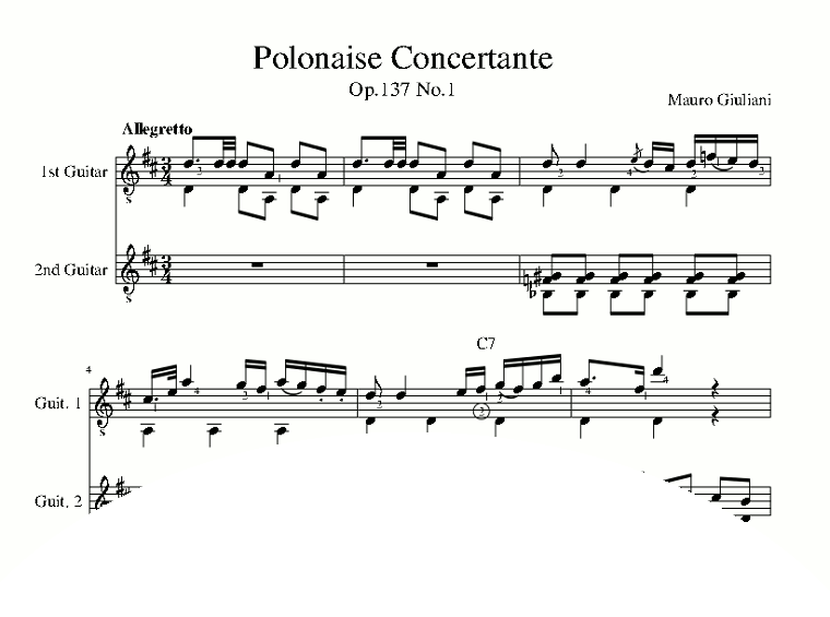 Polonaise Concertante op137-1