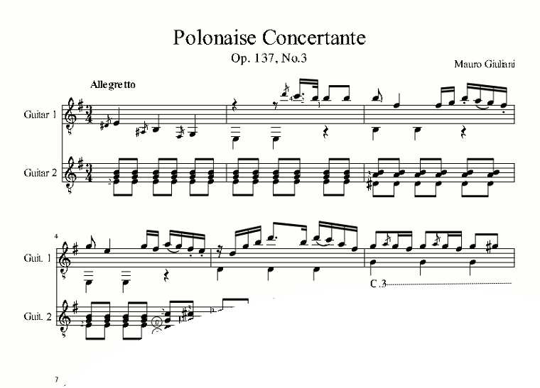 Polonaise Concertante op137-3