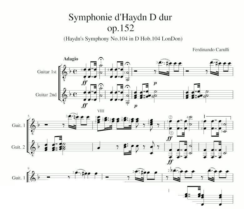 Symphonie op.152 Adagio